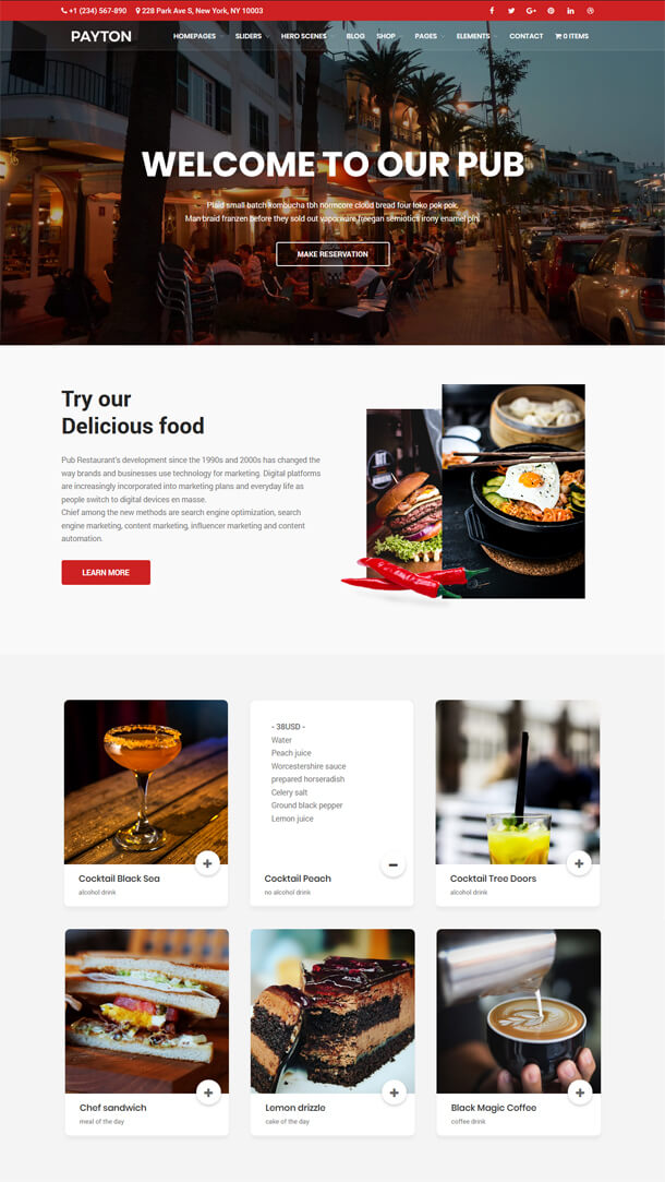 Chia sẻ Theme Payton - Web Giới thiệu doanh nghiệp, Công ty đẹp mắt 8 Payton - Chủ đề đa năng WordPress sáng tạo dành cho doanh nghiệp - 4