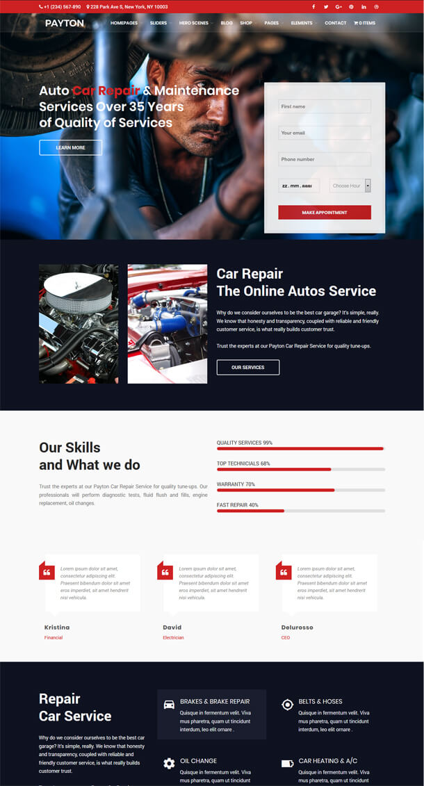 Chia sẻ Theme Payton - Web Giới thiệu doanh nghiệp, Công ty đẹp mắt 9 Payton - Business Creative WordPress Multipurpose Theme - 5